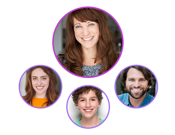 Family: Mom, Dad, Sister, Brother